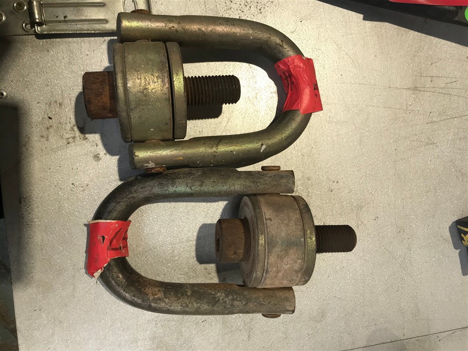 2 x Crosby Lifting Hoist Ring, Eye Swivel Torque, 8750kg Auction (0015