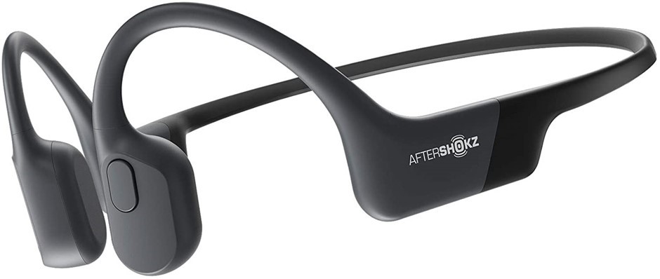 AFTERSHOKZ Aeropex Wireless Bone Conduction Headphones, Cosmic Black. Model