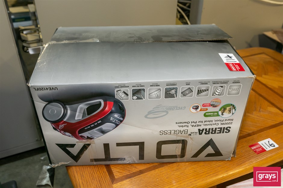 Volta Sierra Vacuum Cleaner Auction (01145050191) Grays Australia