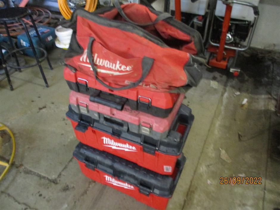 Empty Power Tool Boxes Auction (01457041373) Grays Australia