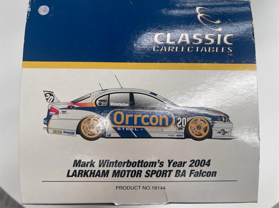 Mark Winterbottom’s '04, BA Falcon 20, Rare 1/18 scales Model Car