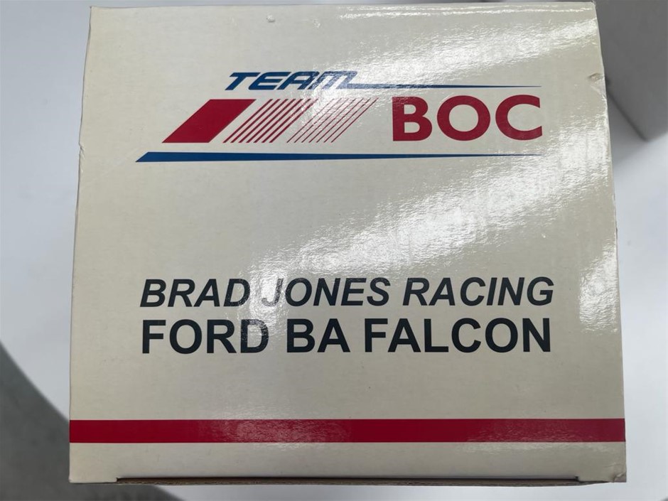 Team BOC, 2005 BA Falcon, Driven by Brad Jones 21, 1/18 scale Model