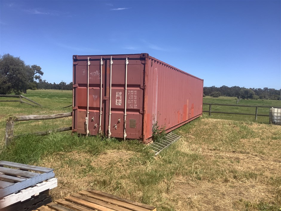 1994 40ft Shipping Container Auction (00259035518) Grays Australia