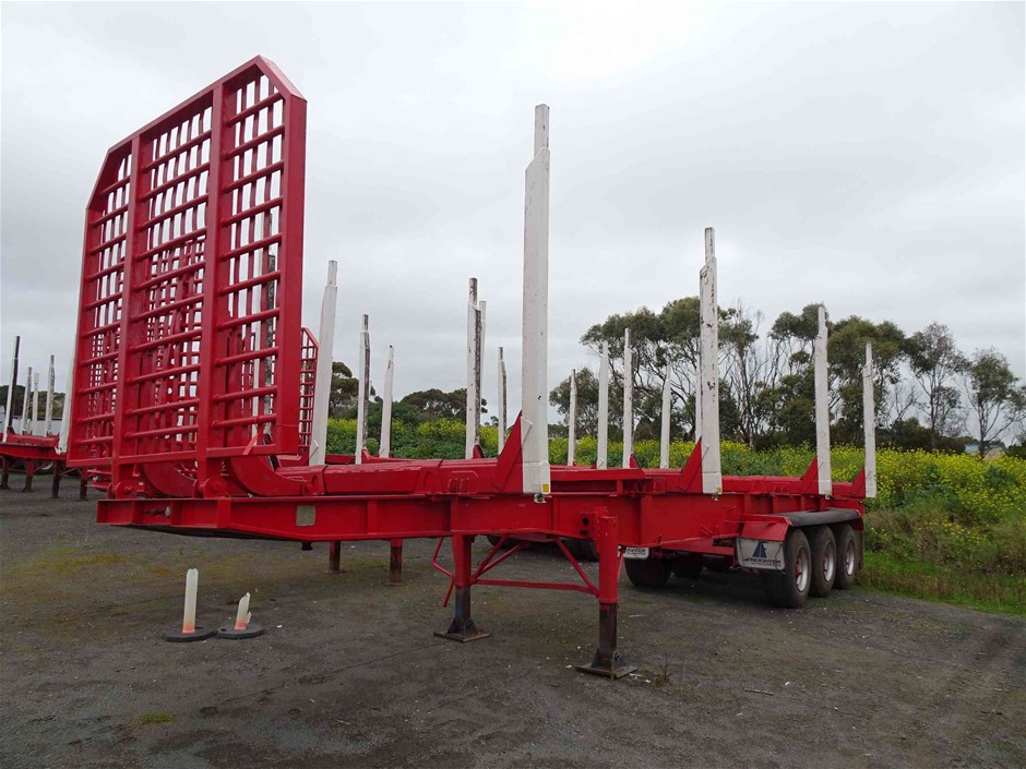 1985 Plunkett Log Trailer Auction (00263023439) Grays Australia
