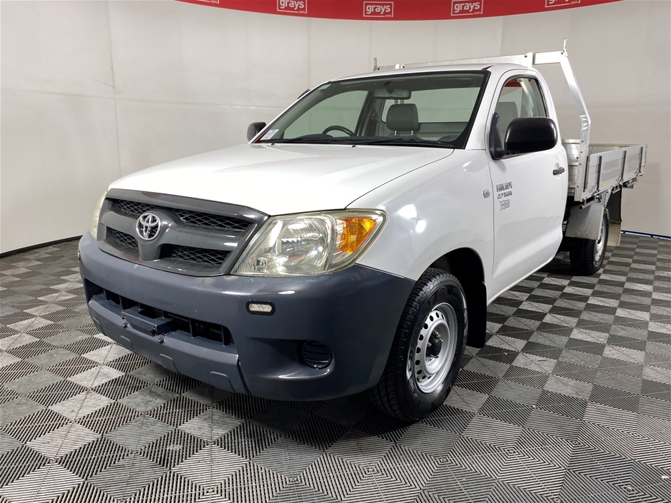 2007 Toyota Hilux 4X2 WORKMATE TGN16R Manual Cab Chassis Auction (0001 ...