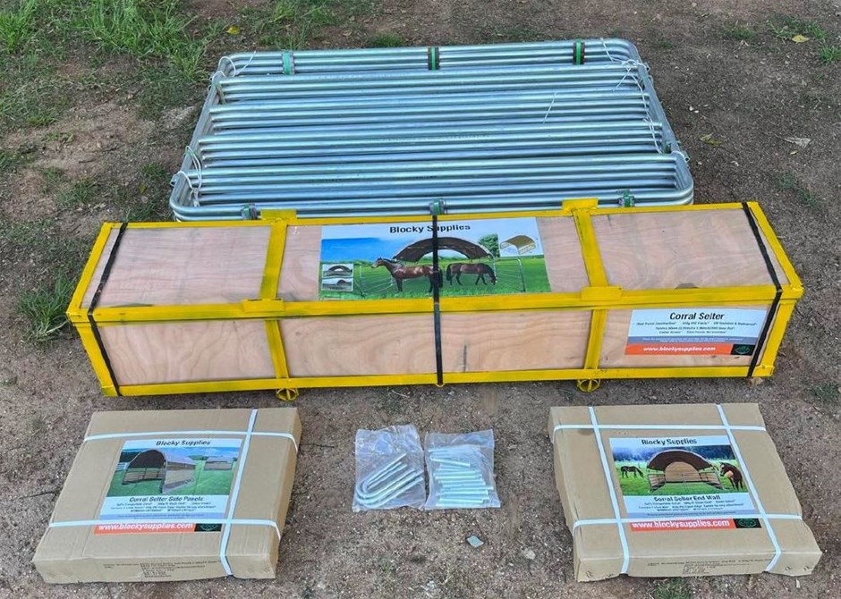 Unreserved Animal Shelters With & Without End Wall