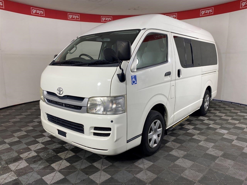 2010 Toyota Hiace Automatic 8 Seats Wheel Chair Van Auction (0001 ...
