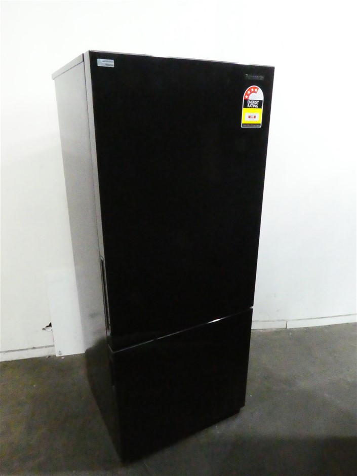 Panasonic 380L Full Flat Bottom Mount Fridge Black Auction (0001