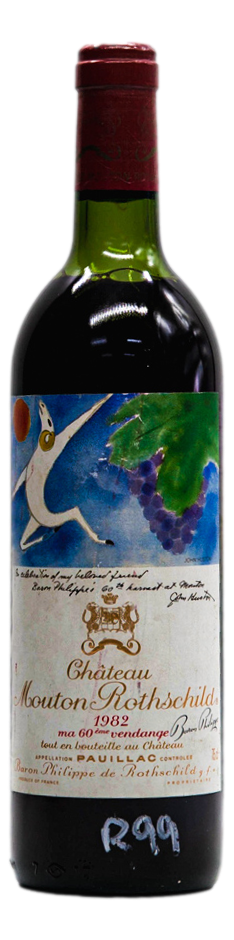 Chateau Mouton Rothschild 1er GCC 1982 (