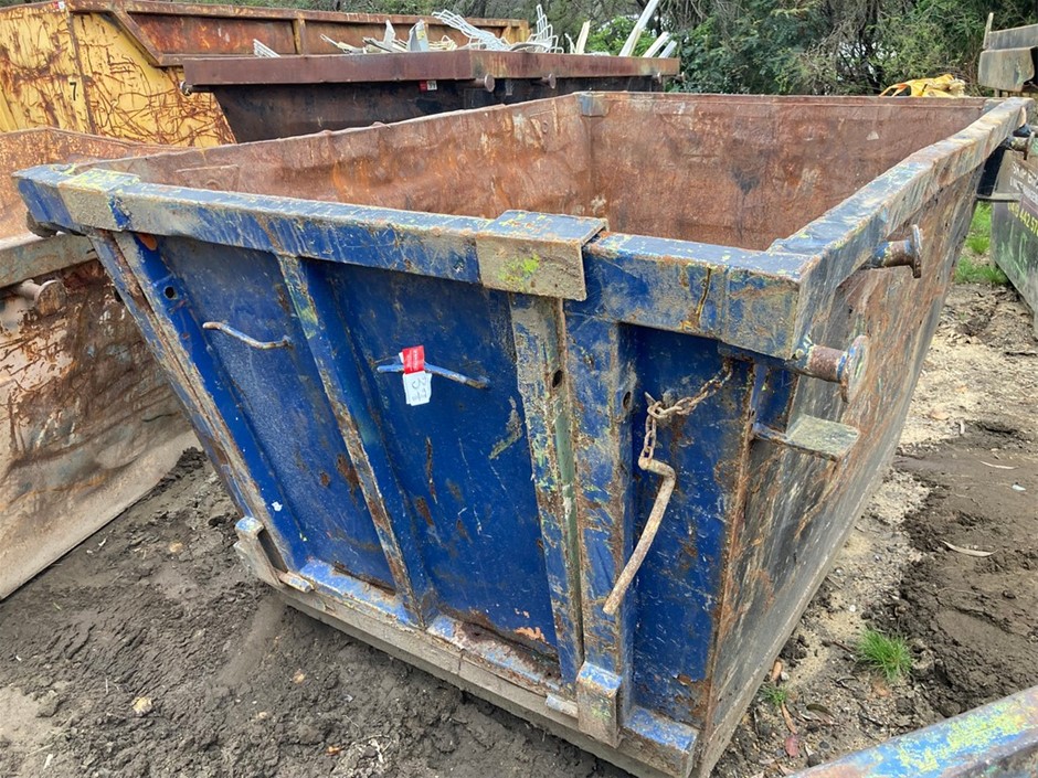 3 Cubic Metre Marrel Skip Bin Auction (00375050609) Grays Australia