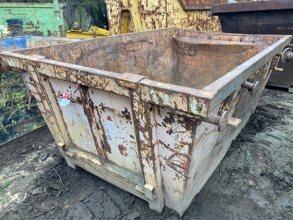 4 Cubic Metre Marrel Skip Bin Auction (00315050609) Grays Australia