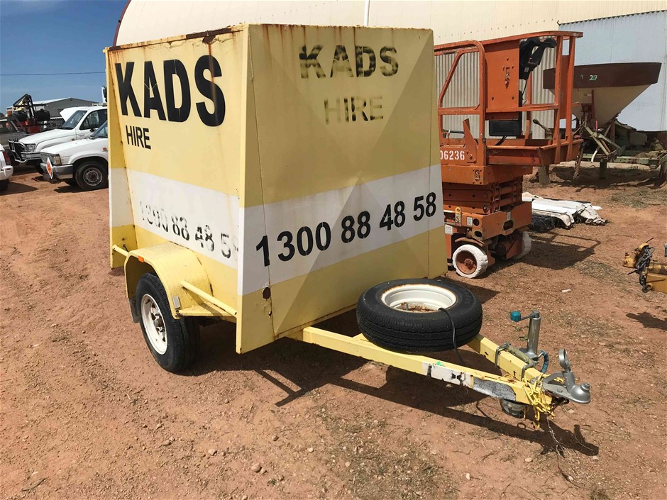 2015 Hoppers Crossing Single Box Trailer Auction (00373024667) Grays