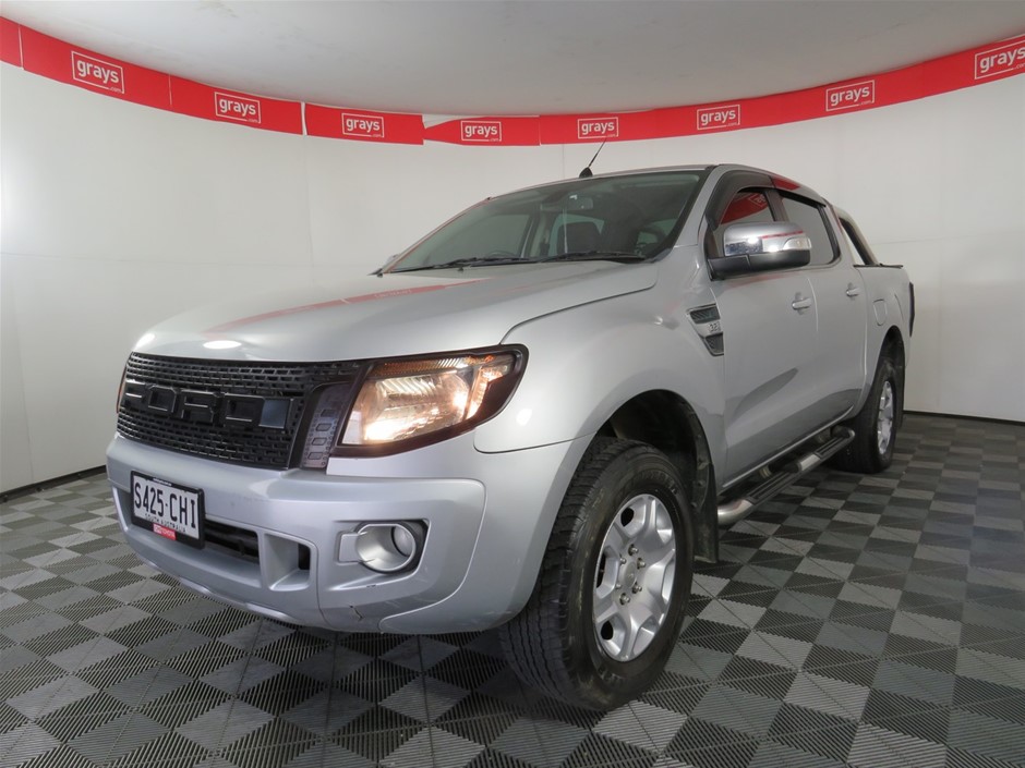 2012 Ford Ranger XLT 4X4 PX Turbo Diesel Automatic Dual Cab Auction