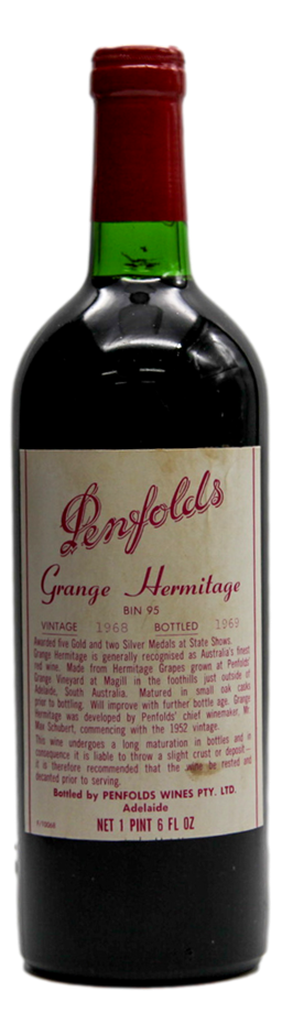 Penfolds Grange Hermitage Bin 95 1968 (1