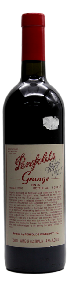 Penfolds Grange Bin 95 Signed Peter Gago