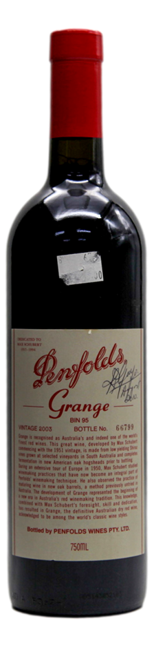 Penfolds Grange Bin 95 Signed Peter Gago