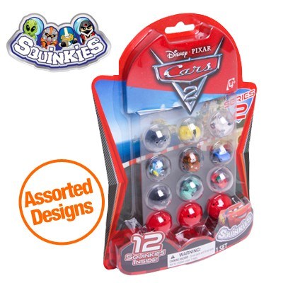 Squinkies Cars 2 Bubble Pack - Includes 