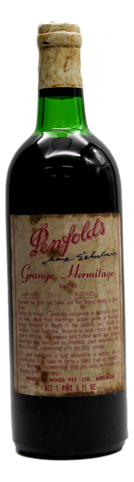 Penfolds Grange Hermitage Bin 95 Signed 