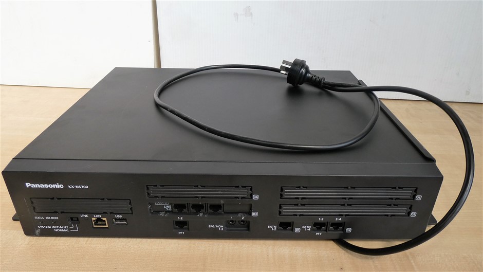 Panasonic KX-NS700 (KX-NS700AL) Hybrid IP-PBX Auction, 50% OFF