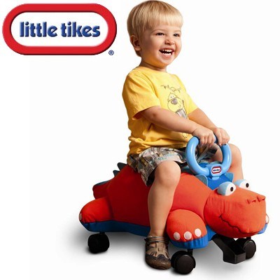 little tikes dino pillow racer