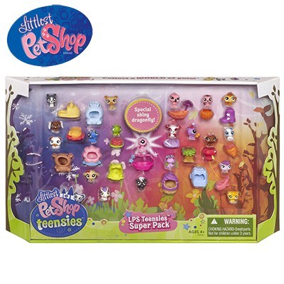 Littlest Pet Shop Teensies Super Pack Pl