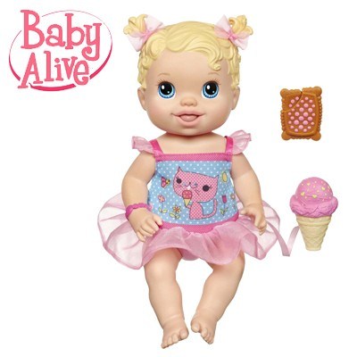 Baby Alive Yummy Treat Baby Blonde Doll
