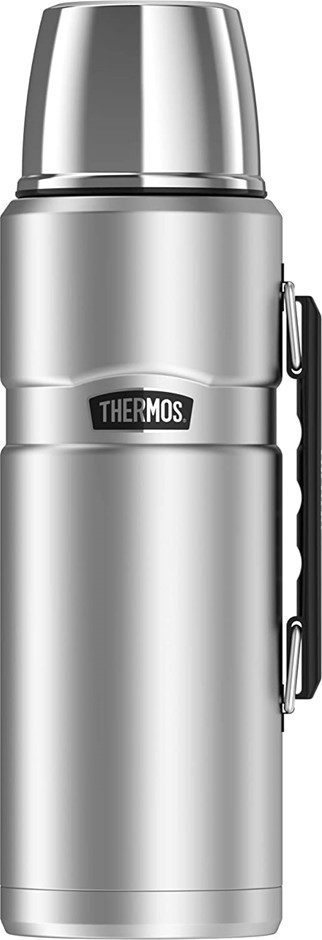 THERMOS Vacuum Insulated Flask , Stainless Steel, 2L.