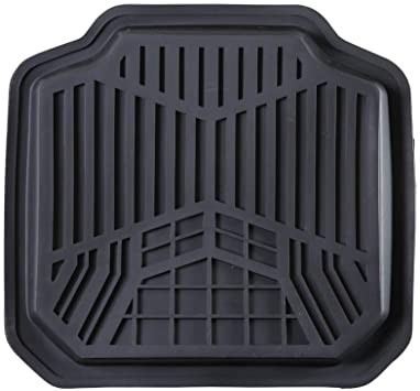 2 x BUSHRANGER, 4 x 4 Dirt Blocka Universal Rear Floor Mats.