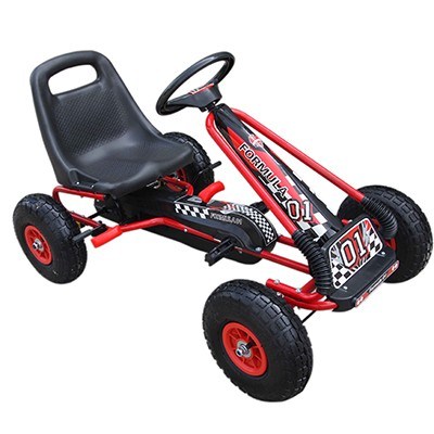 Buy Pedal Powered Children's Go-Cart - Red/Black | Grays Australia