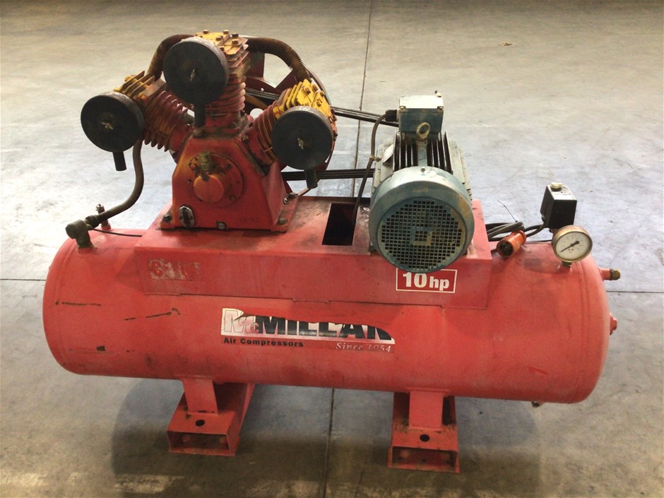 McMillan Air Compressor Auction (00138016261) Grays Australia