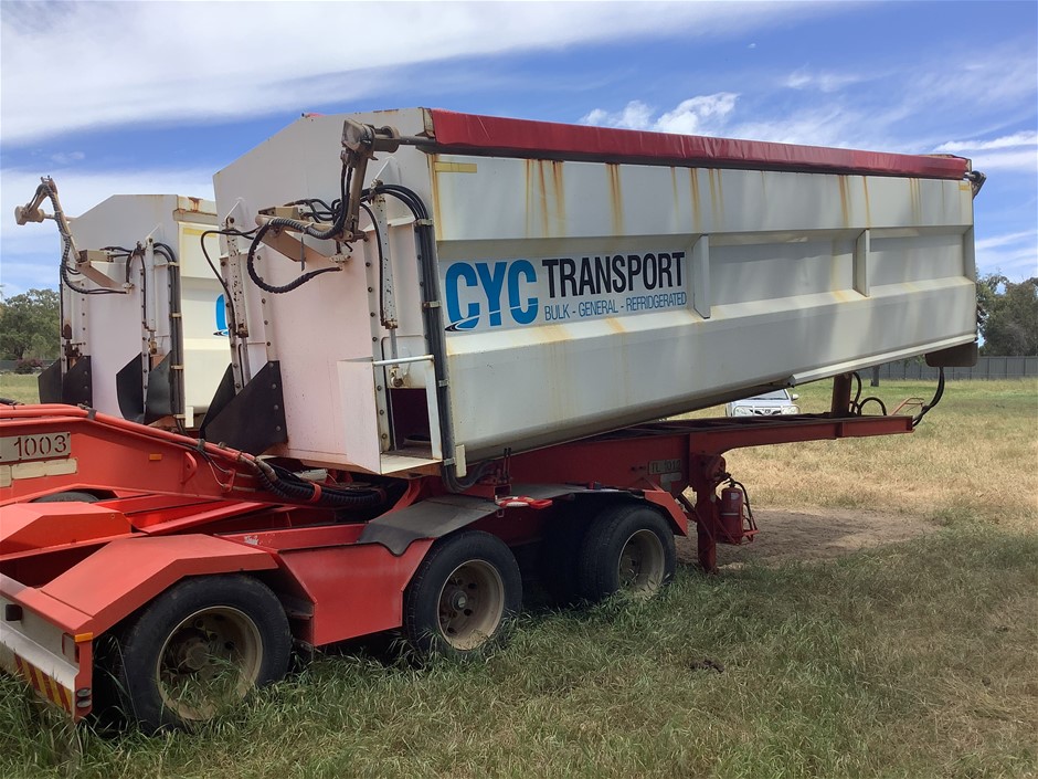 GTE 3-2 Grain Tipper A and B Double Combination Auction (0001-9036772 ...