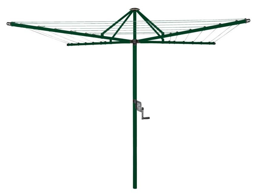 Daytek 48m (Head Size 3.6m) MK1 Rotary Clothesline Cottage Green