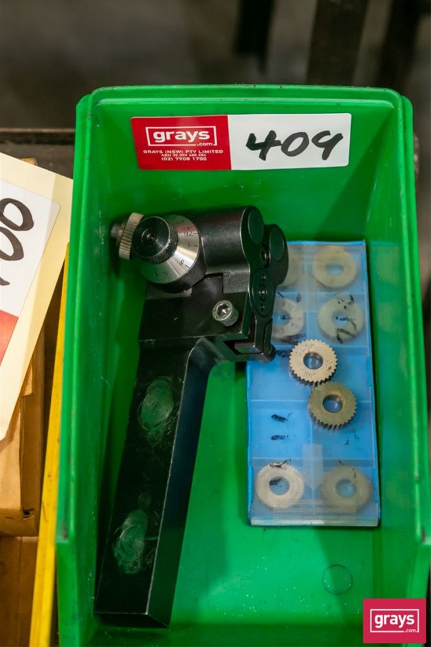 Quick Machine Adjustable Head Knurling Tool Auction (04095050713