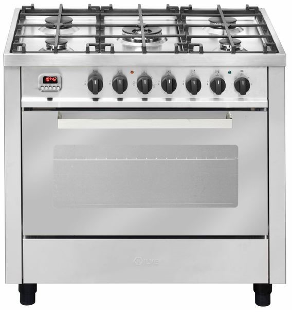 ILVE 90cm Freestanding Oven/Stove V09CSVP/SS