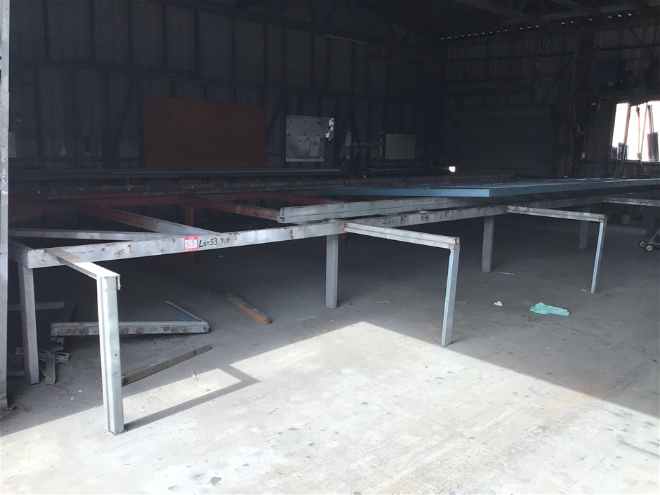 Fabricated Steel Assembly Bench Auction (0053-7042054) | Grays Australia