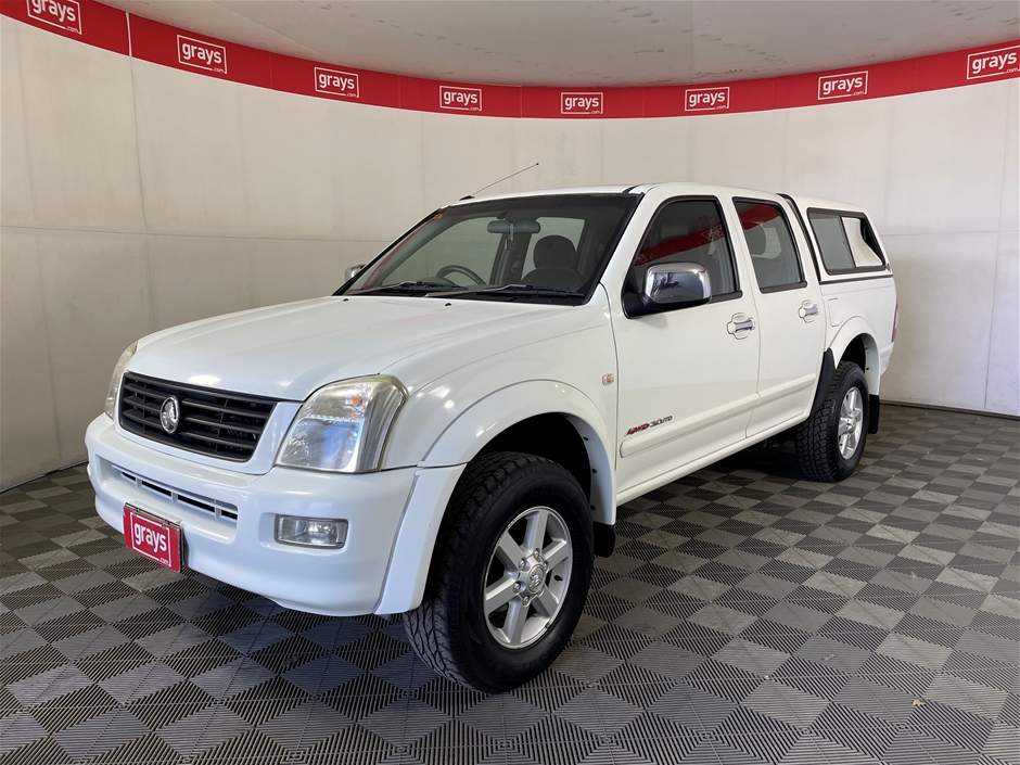 2004 Holden Rodeo LT TD Crew Cab RA Turbo Diesel Automatic Dual Cab ...