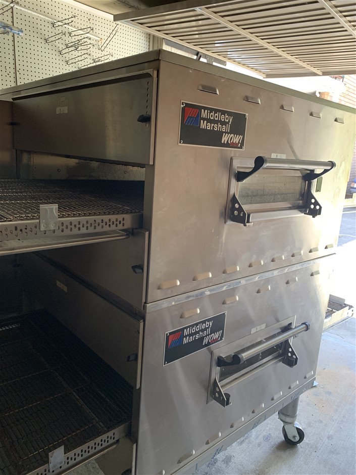 Middleby Marshall PS640G WOW! Double-Stack Conveyor Oven Auction  (0001-2548051) | Grays Australia