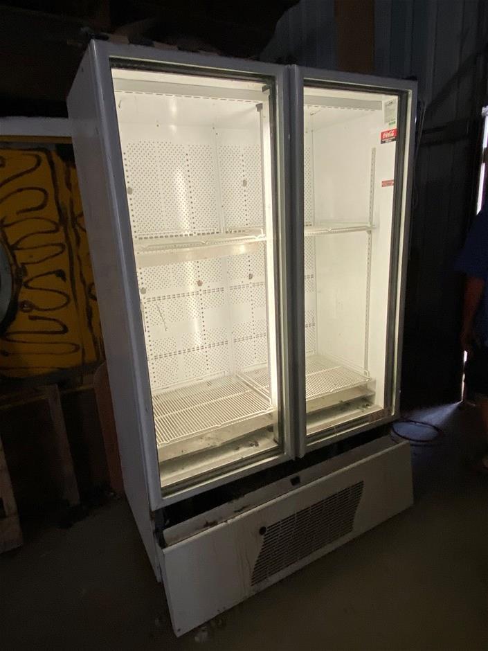 Double Door Display Fridge Auction (01517041750) Grays Australia