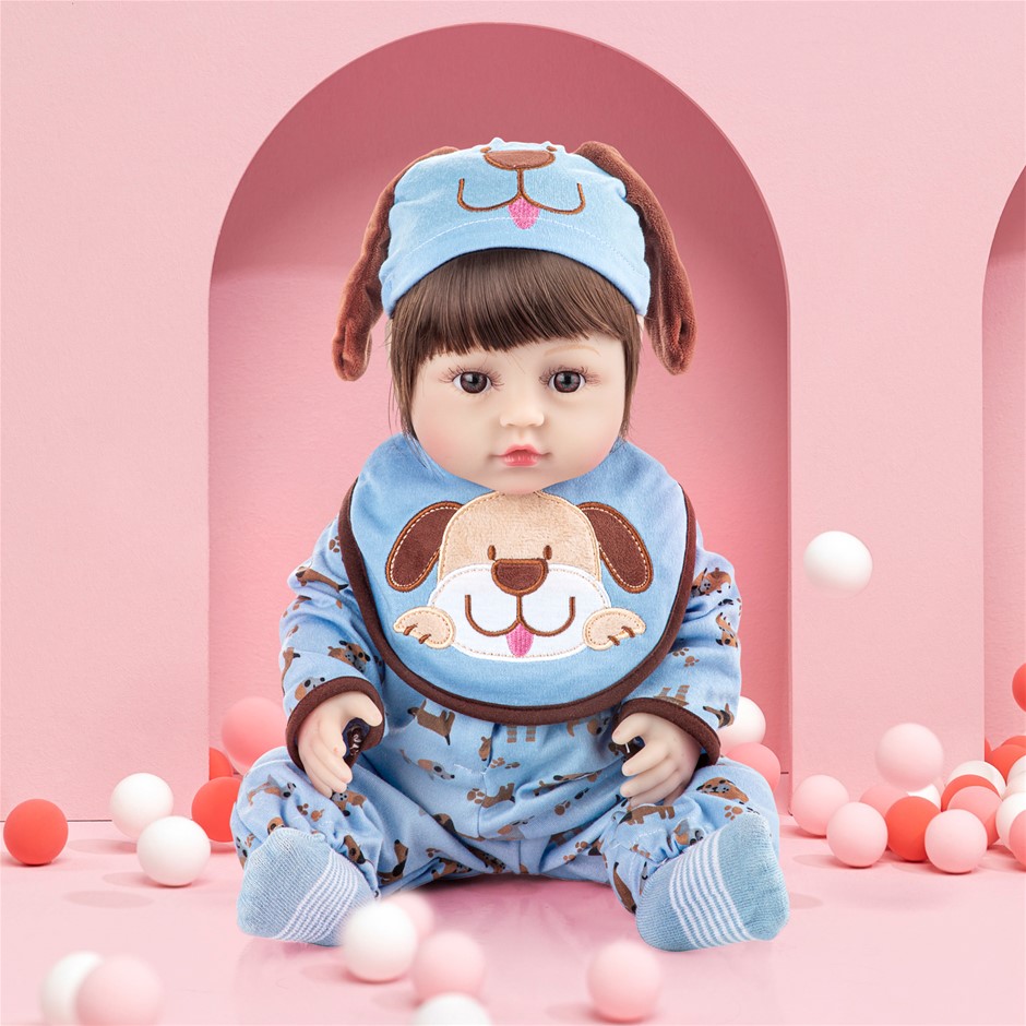 Silicon Reborn Handmake Baby Doll(Blue C