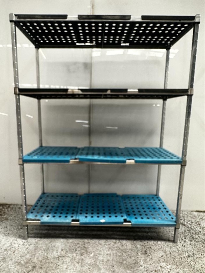 Mantova 4 Tier Shelf Cool Room/ Dry Storage Rack Auction (0028-5050938 ...