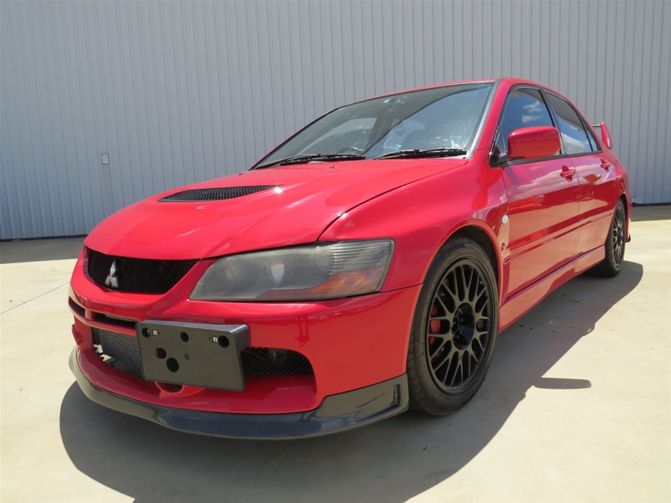 2001 Mitsubishi Evolution VII Manual Sedan(IMPORT) Auction (0001