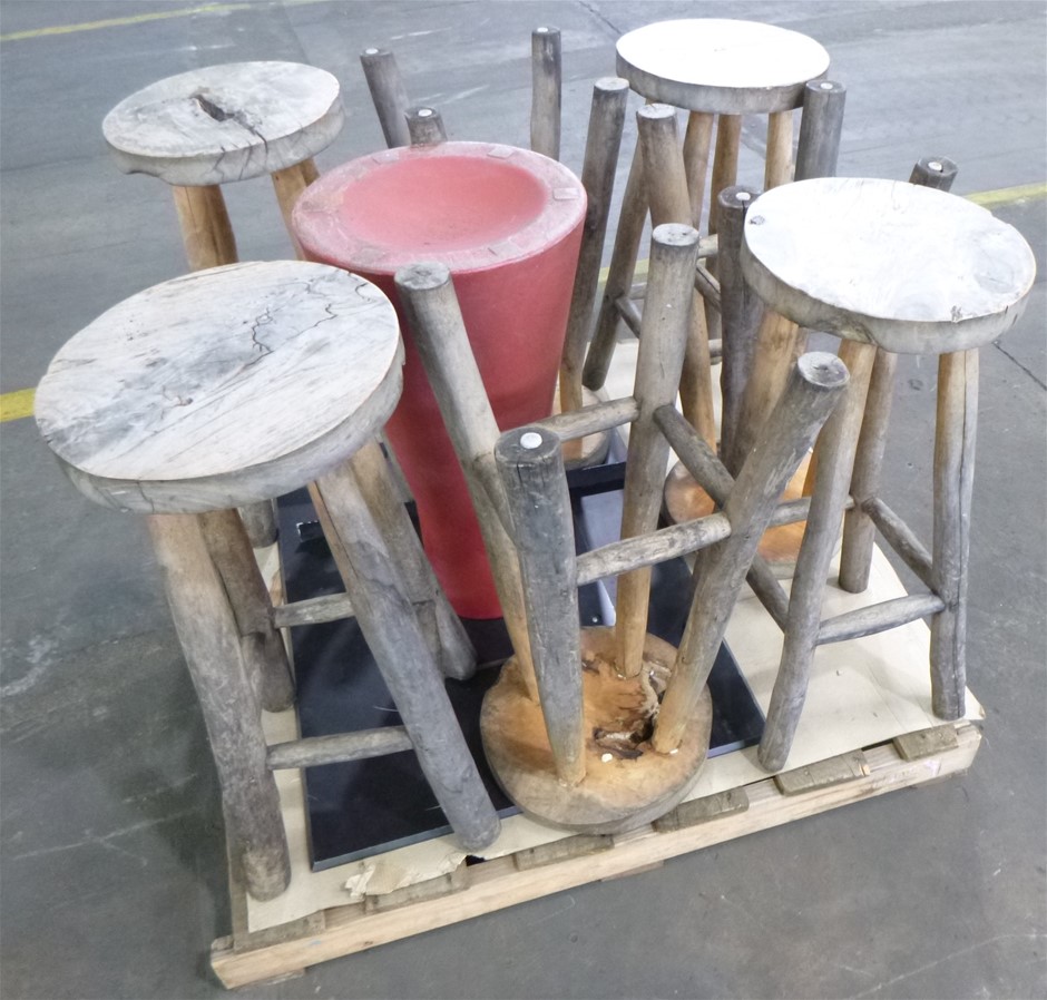 Bulk Lot of Assorted café & Restaurant Style Furniture Auction (0020