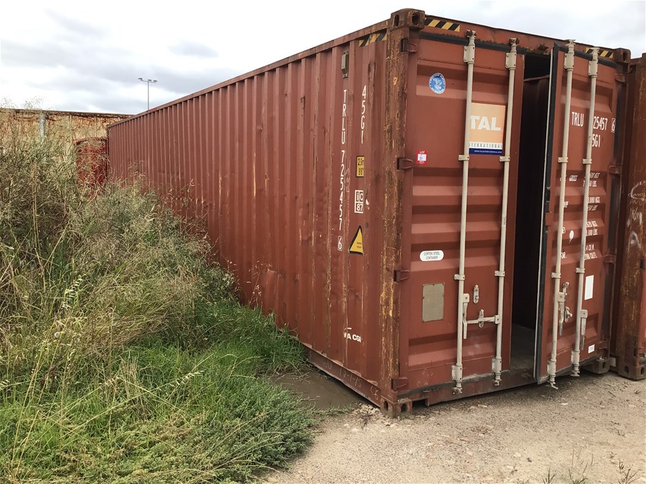 40FT Shipping Container Auction (01068016152) Grays Australia