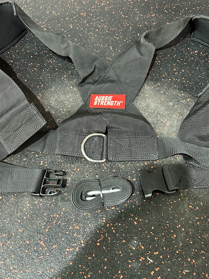 6 x Aussie Strength Sled Harness Auction (00655051153) Grays Australia