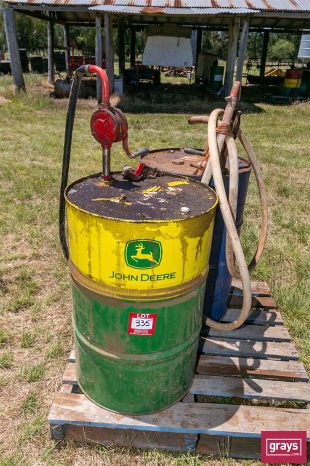 2 x 44 Gallon Drums Auction (03355050898) Grays Australia