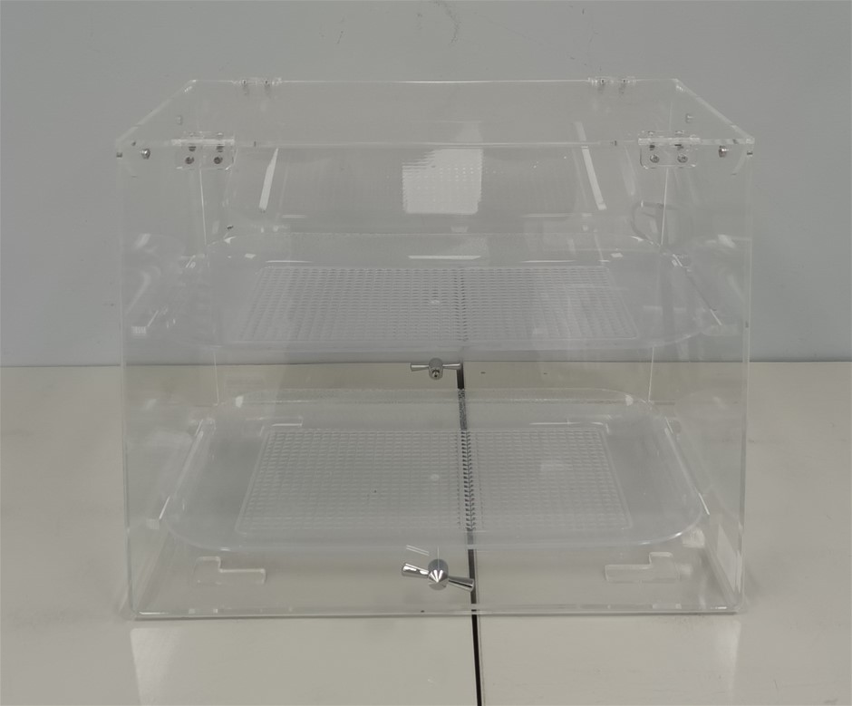 Alkan Zicco 2 Tray Display Cabinet 480x400x360mm Auction (0001-5051232 ...