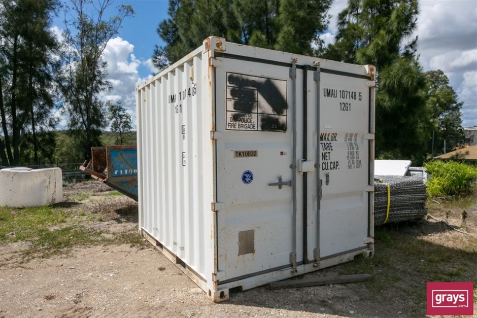 10 Ft Shipping Container Auction (00425051292) Grays Australia
