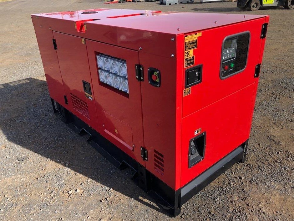 Unused Silenced Diesel Generators - Toowoomba 
