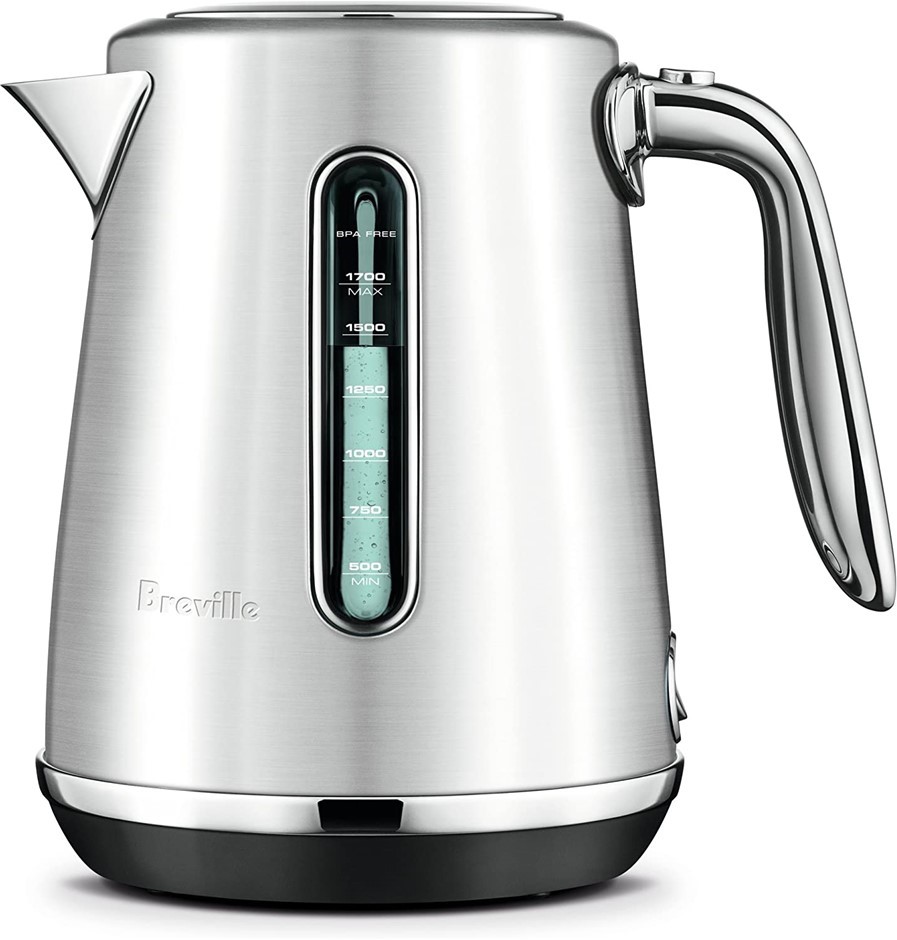 BREVILLE Luxe Kettle, Brushed Stainless Steel, Model BKE735BSS.