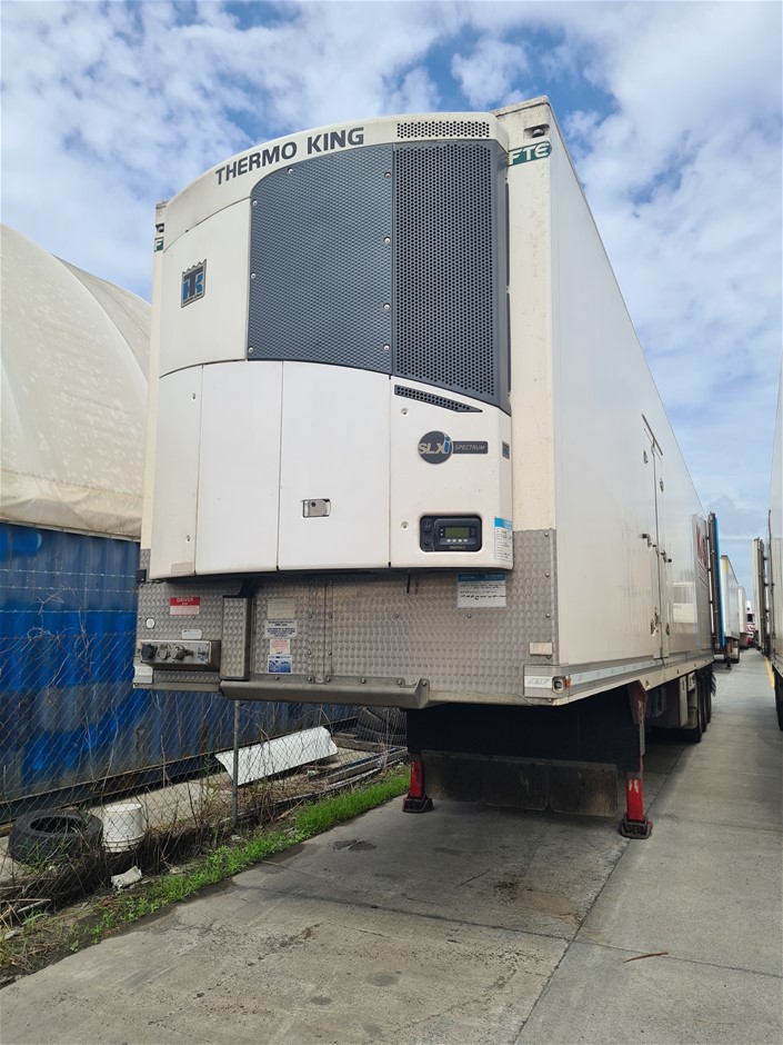 2018 FTE Tri Axle Refrigerated Trailer Auction (00277042622) Grays